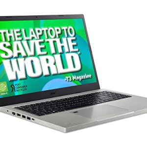 Acer Aspire Vero AV15-51 15.6 inch Laptop - (Intel Core i5-1155G7, 8GB, 512GB SSD, Full HD Display, Windows 11, Grey, 30% PCR Chassis)