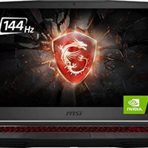 2021 MSI GF65 Gaming Laptop, 15.6" FHD 144Hz IPS Display, Intel Six-Core i5-10500H Processor, NVIDIA GeForce RTX 3060 GDDR6, 32GB RAM, 1TB PCIe NVMe SSD, WiFi 6, Backlit KB, HDMI, Windows 10, Black