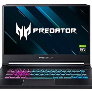 Acer Predator Triton 500 Thin & Light Gaming Laptop, Intel Core i7-9750H, GeForce RTX 2060 with 6GB, 15.6" Full HD 144Hz 3ms IPS Display, 16GB DDR4, 512GB PCIe NVMe SSD, RGB Keyboard, PT515-51-75BH
