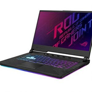 ASUS ROG Strix G15 (2020) Gaming Laptop, 15.6” 144Hz FHD IPS Type Display, NVIDIA GeForce RTX 2070 SUPER, Intel Core i7-10870H, 16GB DDR4, 512GB PCIe SSD, RGB Keyboard, Windows 10 Home, G512LWS-PH74