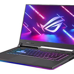 ASUS ROG Strix G15 Gaming Laptop, 15.6” 300Hz 3ms IPS Type FHD Display, NVIDIA GeForce RTX 3050 Ti, AMD Ryzen 7 4800H, 16GB DDR4, 512GB PCIe SSD, RGB Keyboard, Windows 11, G513IE-PH74