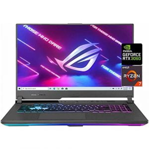 ASUS ROG Strix G17 Gaming Laptop, 17.3" FHD IPS 144 Hz Display, AMD Ryzen 7 4800H 8-Core, NVIDIA GeForce RTX 3060 6GB GDDR6, Wi-Fi 6, RGB Keyboard, USB-C, HDMI, Win 10 (32GB RAM | 2TB PCIe SSD)