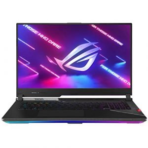 ASUS ROG Strix Scar 17 (2022) Gaming Laptop, 17.3” 360Hz IPS FHD Display, NVIDIA GeForce RTX 3070 Ti, Intel Core i9-12900H, 16GB DDR5, 1TB SSD, Per-Key RGB Keyboard, Windows 11, G733ZW-DS94