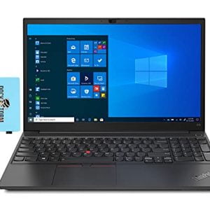 Lenovo ThinkPad E15 Gen 2 Home & Business Laptop (AMD Ryzen 5 4500U 6-Core, 16GB RAM, 512GB PCIe SSD, AMD Radeon, 15.6" Full HD (1920x1080), WiFi, Bluetooth, Webcam, Win 10 Pro) with Hub