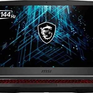 MSI GF65 Thin 10UE Gaming Laptop: 15.6" 144hz IPS-Level Screen, Intel 10th Gen i5-10500H, NVIDIA GeForce RTX3060, 512GB SSD, 8GB Memory, Black