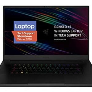 Razer Blade Pro 17 Gaming Laptop 2020: Intel Core i7-10875H 8-Core, NVIDIA GeForce RTX 2080 Super Max-Q, 17.3" FHD 300Hz, 16GB RAM, 512GB SSD, CNC Aluminum, Chroma RGB, Thunderbolt 3, SD Card Reader