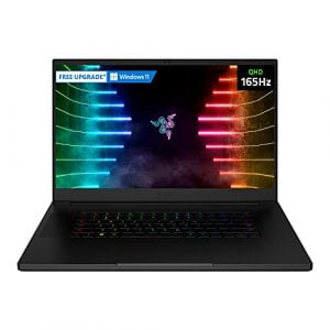 Razer Blade Pro 17 Gaming Laptop 2021: Intel Core i7-11800H 8-Core, NVIDIA GeForce RTX 3070, 17.3" QHD 165Hz, 16GB RAM, 1TB SSD - Chroma RGB - Thunderbolt 3 - SD Card Reader