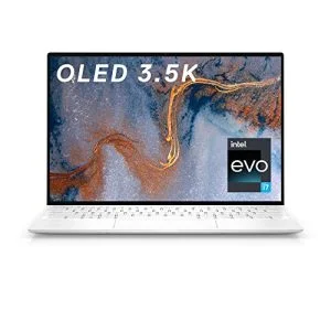 Dell XPS 13 9310 Laptop - 13.4-inch OLED 3.5K (3456x2160) Touchscreen Display, Intel Core i7-1195G7, 16GB LPDDR4x RAM, 512G SSD, Iris Xe Graphics, 1-Year Premium Support, Windows 11 Home - White