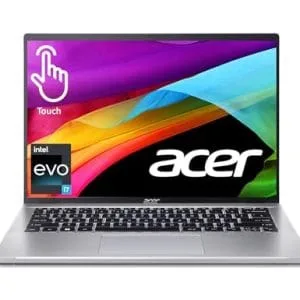 Acer Swift Go Intel Evo Thin & Light Premium Laptop 14" 1920x1200 100% sRGB Touch Screen Display Intel Core i7-1355U Intel Iris Xe 16GB LPDDR5 512GB Gen 4 SSD SFG14-71T-72QV