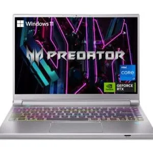 Acer Predator Triton 14 Gaming/Creator Laptop | 13th Gen Intel i7-13700H | NVIDIA GeForce RTX 4070 | 14" Mini LED 250Hz G-SYNC Display | 16GB LPDDR5 | 1TB PCIe Gen4 SSD |WiFi 6E | PT14-51-7979, Silver