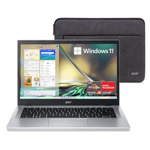 acer Aspire 3 A315-24PT-R0UX Slim Laptop, 15.6" Full HD IPS Touch Display, AMD Ryzen 5 7520U Quad-Core Processor, AMD Radeon Graphics, 16GB LPDDR5, 512GB NVMe SSD, Wi-Fi 6, Windows 11 Home