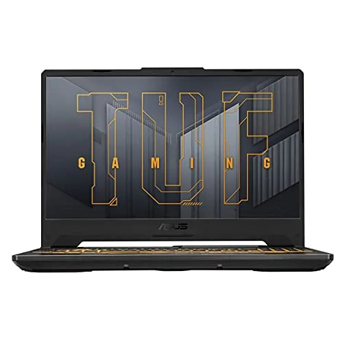 ASUS TUF Gaming A15 (2024) Gaming Laptop, 15.6” FHD 144Hz Display, NVIDIA® GeForce RTX™ 3050, AMD Ryzen™ 5 7535HS, 8GB DDR5, 512GB PCIe® Gen4 NVMe™ SSD, Wi-Fi 6, Windows 11, FA506NC-ES51
