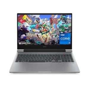 HP OMEN 16 inch Laptop, FHD 144Hz Display, Intel Core i7-14700HX, 16 GB RAM, 512 GB SSD, NVIDIA GeForce RTX 4060 GPU (8 GB Dedicated), Windows 11 Home, 16-ae0009nr (2024)