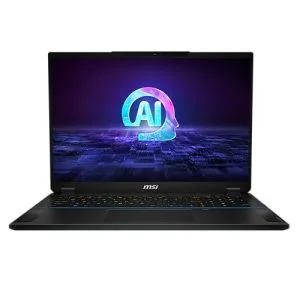 MSI Stealth 18 AI Studio 18” 240Hz QHD+ Gaming Laptop: Intel Ultra 9-185H, NVIDIA Geforce RTX 4080, 32GB DDR5, 1TB NVMe SSD, Cooler Boost 5, Win 11: Black A1VHG-019US