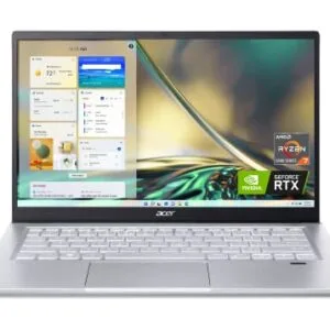 Acer Swift X SFX14-42G-R607 Creator Laptop | 14" Full HD 100% sRGB | AMD Ryzen 7 5825U | NVIDIA RTX 3050 Ti Laptop GPU | 16GB LPDDR4X | 512GB SSD | Wi-Fi 6 | Backlit KB | Windows 11, Gray
