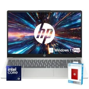 HP Pavilion 15.6" FHD Laptop | Intel 8-Core CPU | 32GB RAM | 1TB Storage (512GB SSD & 500GB P500 Portable SSD Red) | Wi-Fi 6 | Fingerprint Reader | Type-C | Webcam | HDMI | Windows 11 Pro