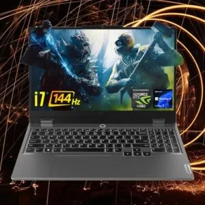 Lenovo LOQ i7 Premium Gaming Laptop, 15.6" FHD 144Hz, i7-13650HX (Beats i9-12900H), GeForce RTX 4060 (Boost Clock 2370MHz), 32GB DDR5 RAM, 1TB SSD, Backlit KB, RJ-45, Wi-Fi 6, Windows 11 Pro, Grey