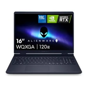 Alienware 16 Aurora Laptop AC16250-16-inch 16:10 WQXGA Display, Intel Core 7-240H Series 2, 16GB DDR5 RAM, 1TB SSD, NVIDIA GeForce RTX 5060 8GB GDDR7, Windows 11 Home, Onsite Service - Blue