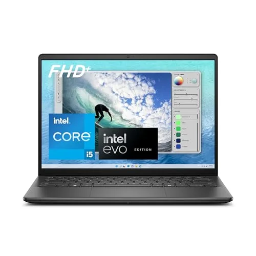 Dell Inspiron 14 5440 Laptop - 14.0-inch 16:10 FHD+ (1920 x 1200) Display, Intel Core i5-1334U Processor, 8GB DDR5 RAM, 512GB SSD, Intel UHD Graphics, Windows 11 Home, Onsite Service - Carbon Black