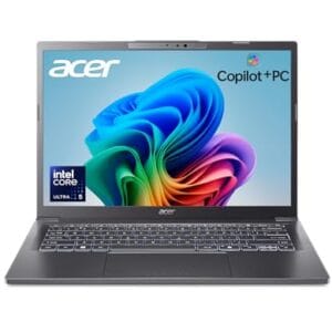 acer Aspire 14 AI Copilot+ PC | 14" WUXGA Display | Intel Core Ultra 5 Processor 226V | NPU: Up to 40 Tops - GPU: Up to 53 Tops | Intel ARC 130V | 16GB LPDDR5X | 512GB SSD | Wi-Fi 6E | A14-52M-51S1
