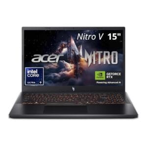 acer Nitro V 15 Gaming Laptop – Intel Core i9-13900H | NVIDIA GeForce RTX 5060 | 15.6" FHD 165Hz Display | 32GB DDR5 RAM | 1TB SSD | ANV15-52-90QH