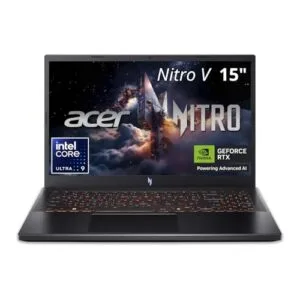acer Nitro V 15 Gaming Laptop – Intel Core i9-13900H | NVIDIA GeForce RTX 5060 | 15.6" FHD 165Hz Display | 32GB DDR5 RAM | 1TB SSD | ANV15-52-90QH