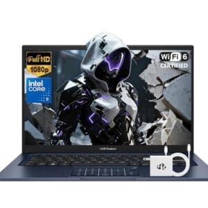 ASUS Vivobook 14 Inch FHD IPS Laptop, Intel 10-Core 5 120U(Beats i7-1335U, Up to 5GHz), 16GB RAM 1TB SSD, Computer for Business and Students Study-Home with Wi-Fi 6, Privacy Webcam, NumberPad, Win 11