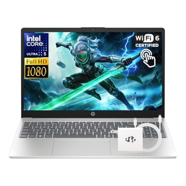 HP Touchscreen Laptop, Intel 14 Cores Ultra 5 125H (Up to 4.5GHz, Beat i7-1360P), 24GB DDR5 RAM 1TB SSD, 15.6" FHD Win 11 Wifi6 Numeric Keypad w/GM Accessory Computer for Business Gaming