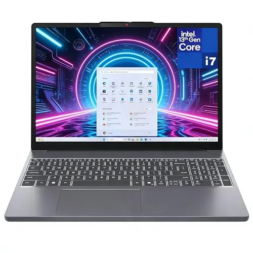 Lenovo ideaPad 3 Laptop Computer, Intel Core i7-13620H (10C/16T, up to 4.9 GHz), 16GB DDR5 RAM, 1TB PCIe SSD, 2X 4K Output, Copilot AI, 16" FHD+, WiFi 6, Bluetooth 5.2, Gray, Windows 11 Home