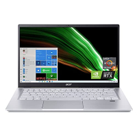 Acer Swift X SFX14-41G-R1S6 Creator Laptop | 14″ Full HD 100% sRGB | AMD Ryzen 7 5800U | NVIDIA RTX 3050Ti Laptop GPU | 16GB LPDDR4X | 512GB SSD | Wi-Fi 6 | Backlit KB | Amazon Alexa | Windows 10 Home